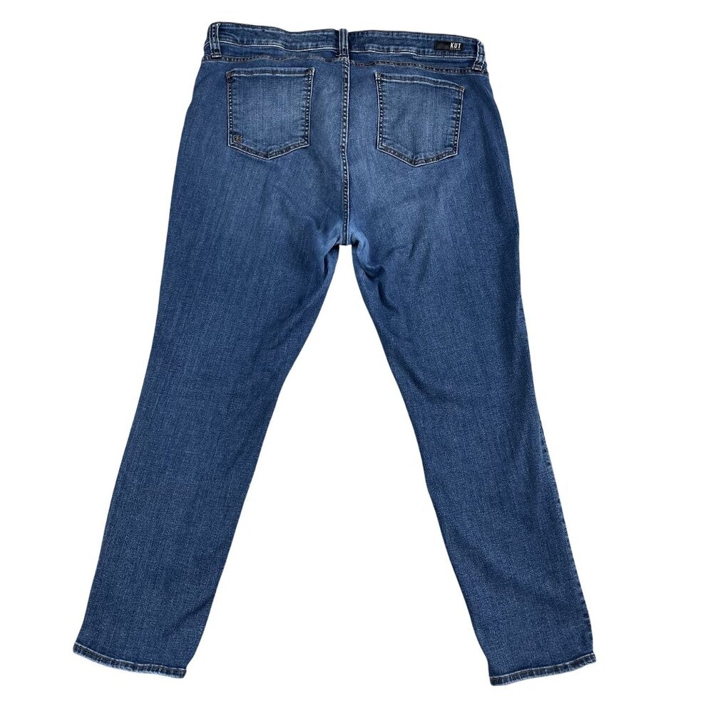 Kut from the Kloth Catherine Boyfriend Jeans Sz 18 - Picture 2 of 6